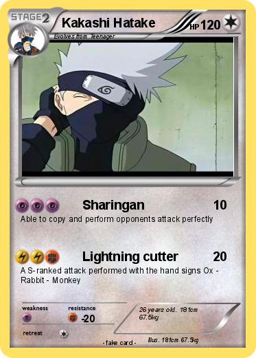Pokemon Kakashi Hatake