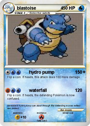 Pokemon blastoise                    4