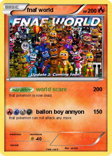 Pokemon fnaf world