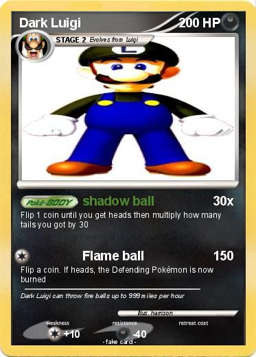 Pokemon Dark Luigi