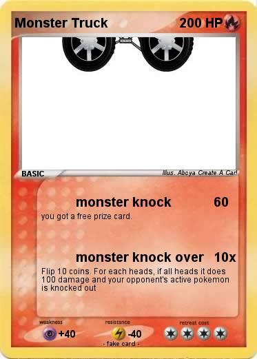 Pokemon Monster Truck