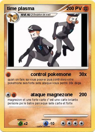Pokemon time plasma