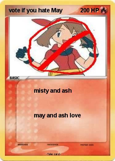 Pokemon vote if you hate May