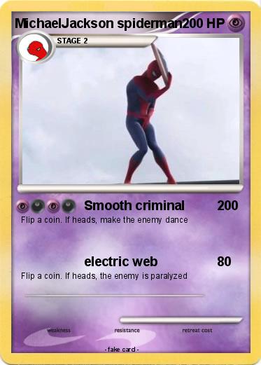 Pokemon MichaelJackson spiderman