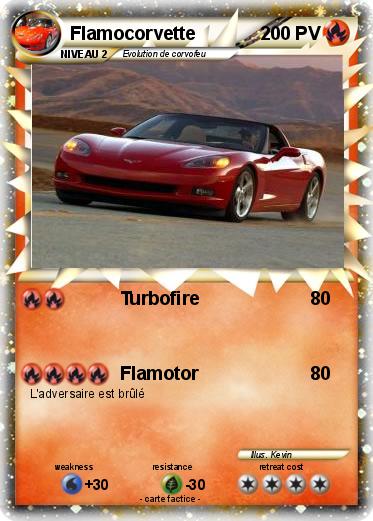 Pokemon Flamocorvette
