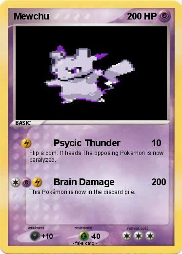Pokemon Mewchu