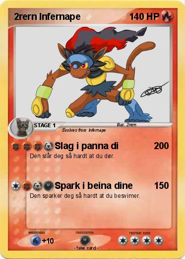 Pokemon 2rern Infernape