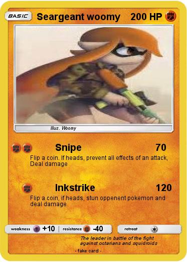 Pokemon Seargeant woomy