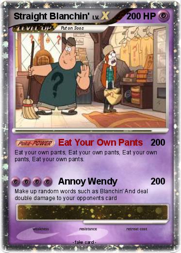 Pokemon Straight Blanchin'