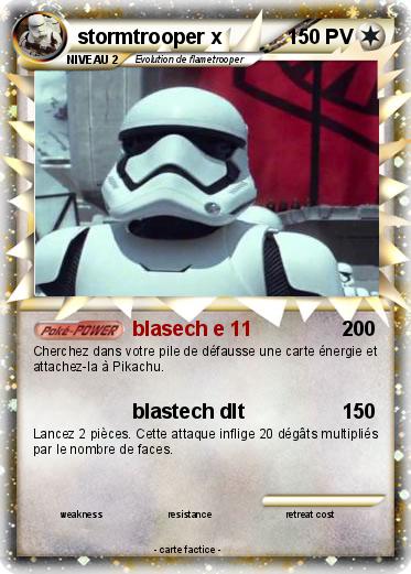 Pokemon stormtrooper x