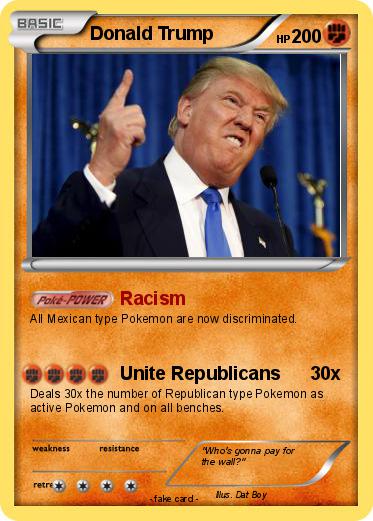 Pokemon Donald Trump