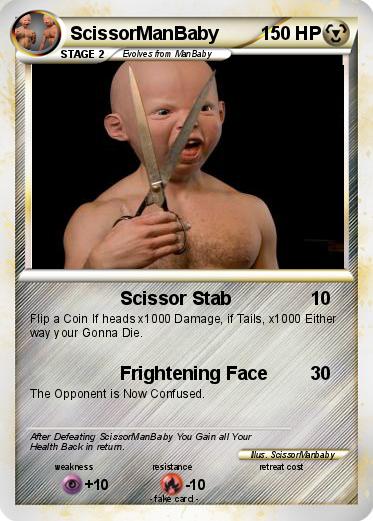 Pokemon ScissorManBaby