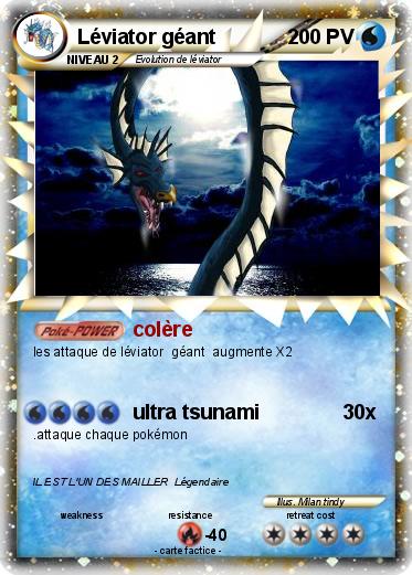 Pokemon Léviator géant