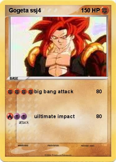 Pokemon Gogeta ssj4 