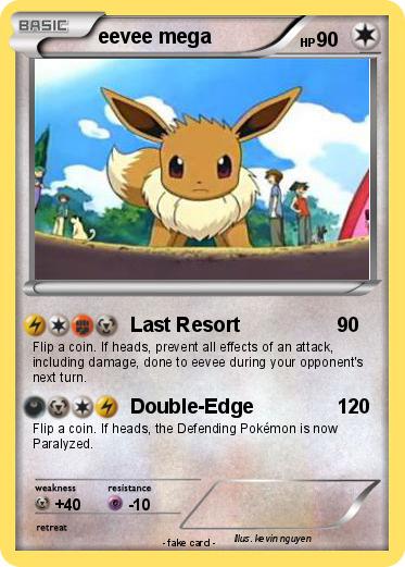 Pokemon eevee mega