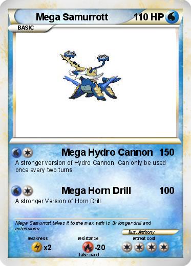 Pokemon Mega Samurrott