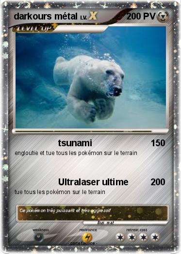 Pokemon darkours métal