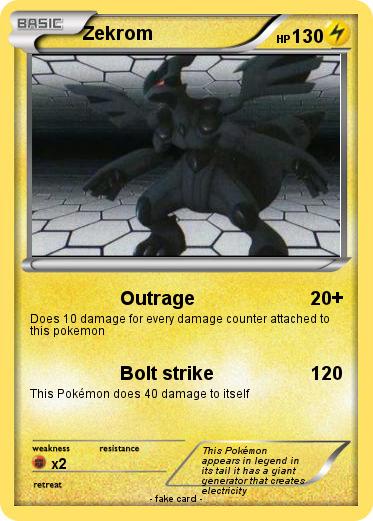 Pokemon Zekrom