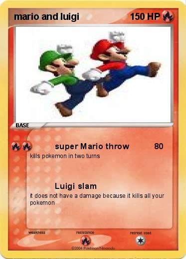 Pokemon mario and luigi