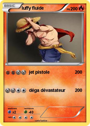 Pokemon luffy fluide