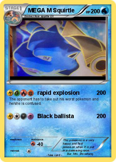 Pokemon MEGA M Squirtle