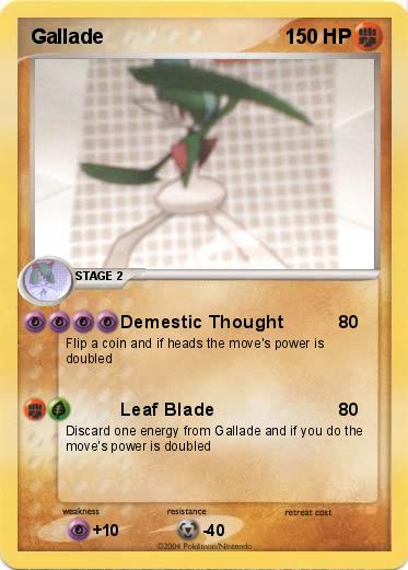Pokemon Gallade
