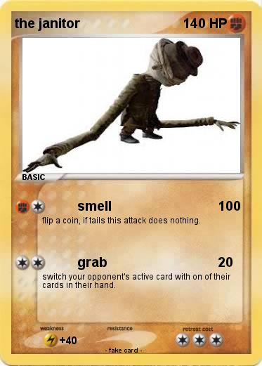 Pokemon the janitor