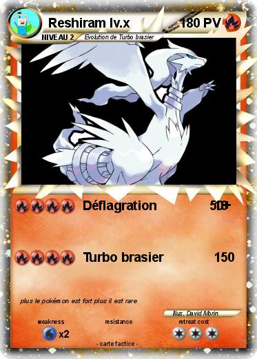 Pokemon Reshiram lv.x