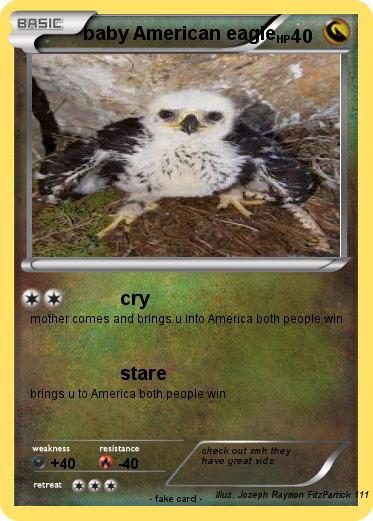 Pokemon baby American eagle