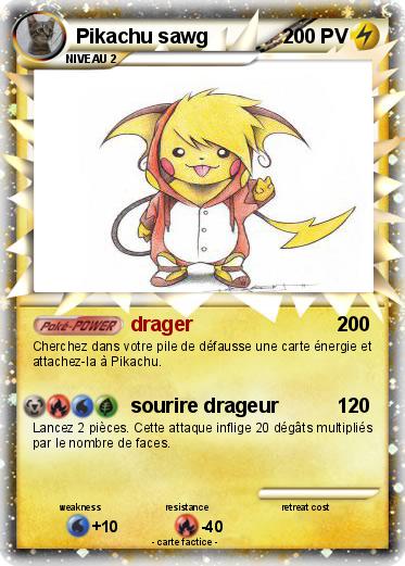 Pokemon Pikachu sawg