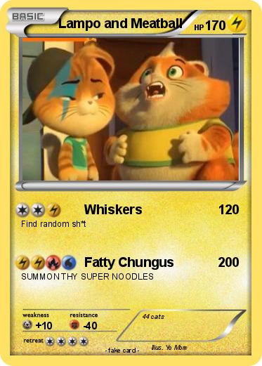 Pokemon Lampo and Meatball