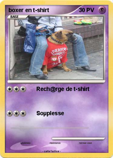 Pokemon boxer en t-shirt