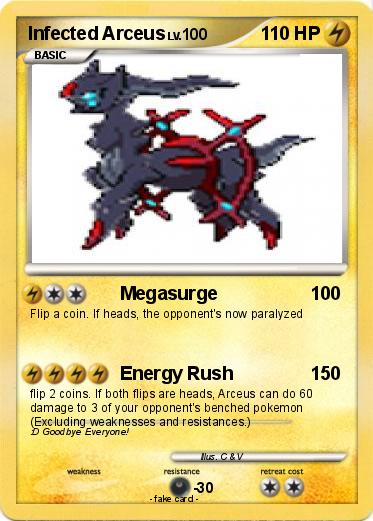 Pokemon Infected Arceus