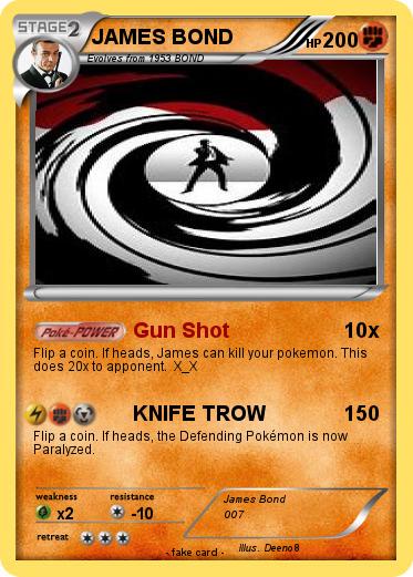 Pokemon JAMES BOND