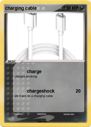 Pokemon charging cable