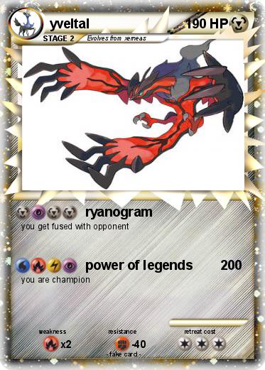 Pokemon yveltal