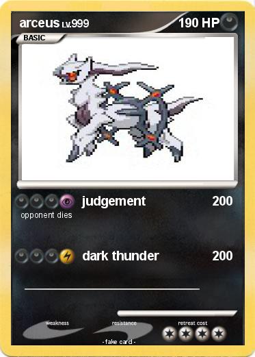 Pokemon arceus