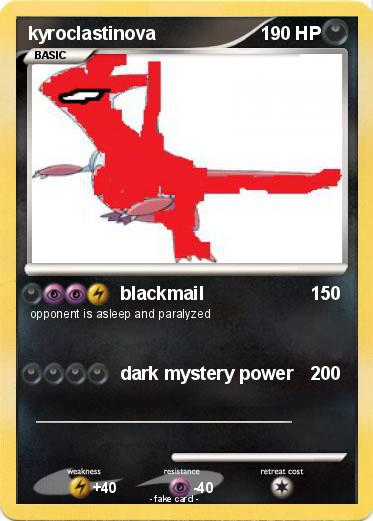 Pokemon kyroclastinova