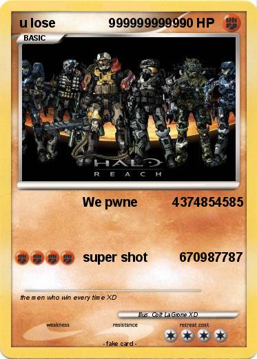 Pokemon u lose               99999999999