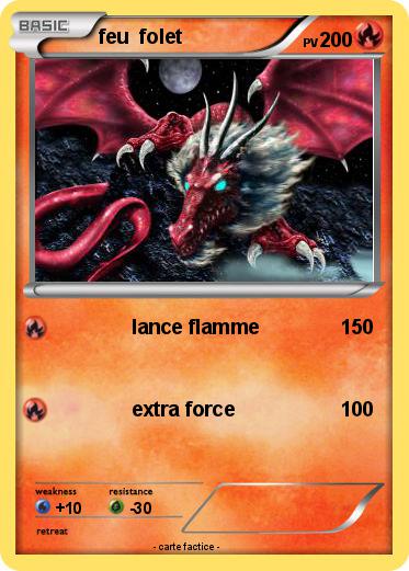 Pokemon feu  folet
