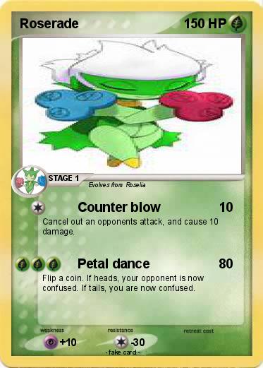 Pokemon Roserade