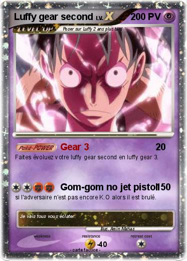 Pokemon Luffy gear second