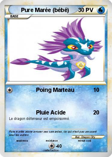 Pokemon Pure Marée (bébé)