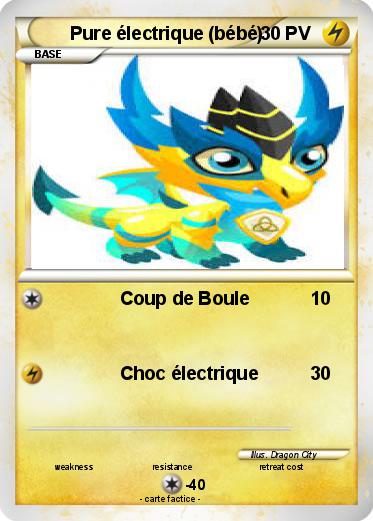 Pokemon Pure électrique (bébé)