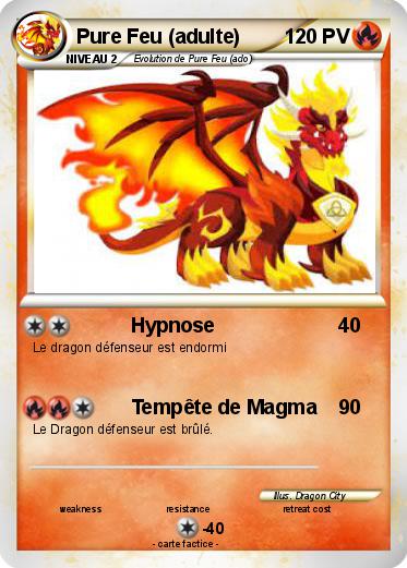 Pokemon Pure Feu (adulte)