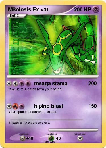 Pokemon MSolosis Ex
