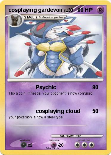 Pokemon cosplaying gardevoir
