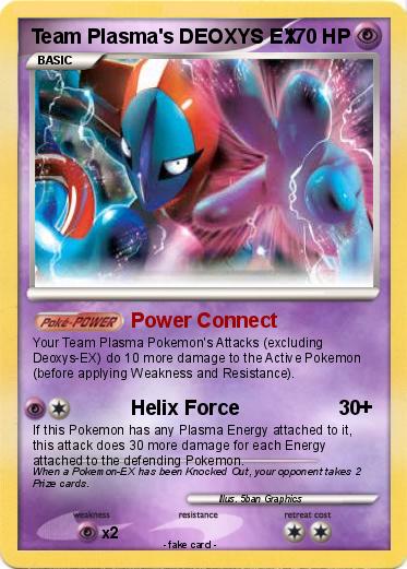 Pokemon Team Plasma's DEOXYS EX