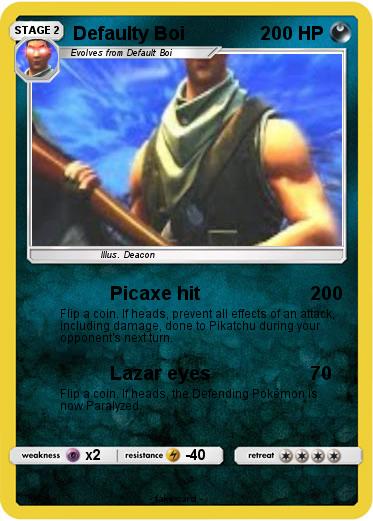 Pokemon Defaulty Boi