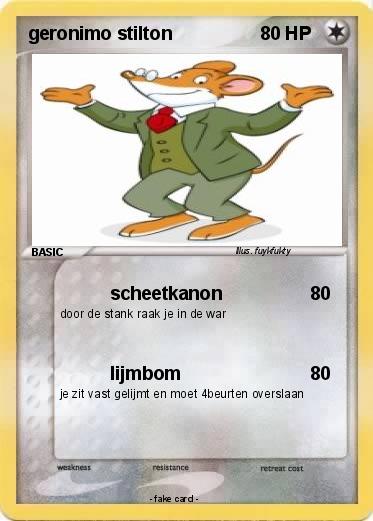 Pokemon geronimo stilton